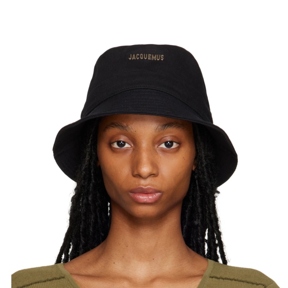 Jacquemus Le Bob Gadjo Bucket Hat - Black